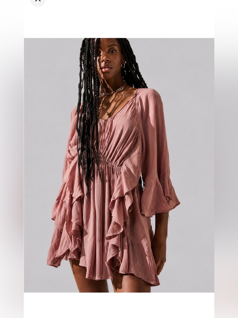 Free People The Right Decision Mini Dress Size Xl